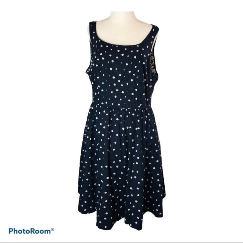 MOULINETTE  SOUERS Anthropologie Melora Cotton Sleeveless Midi Dress